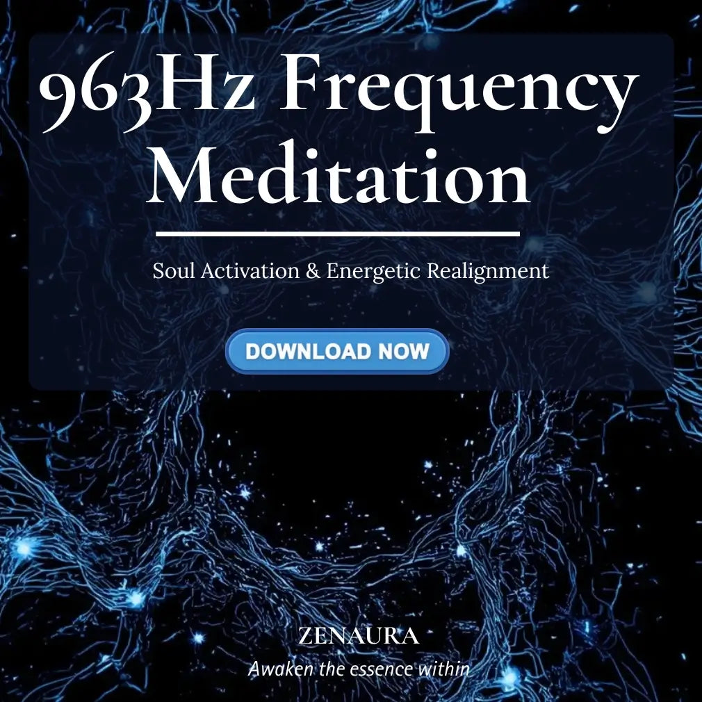 963Hz Frequency Meditation | Crown Chakra Activation & Spiritual Clarity