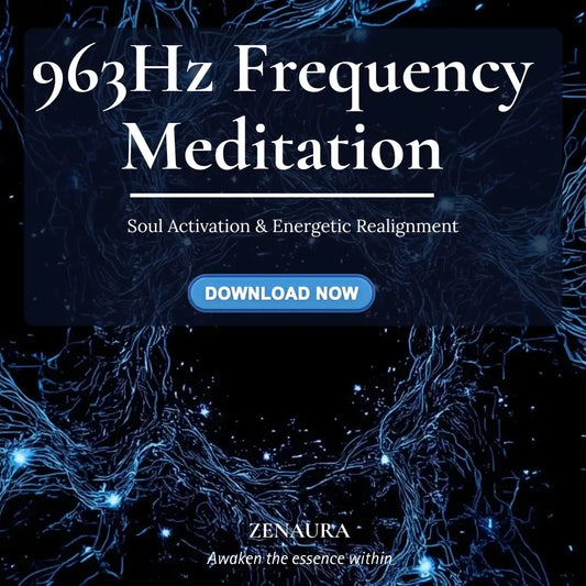 963Hz Frequency Meditation | Crown Chakra Activation & Spiritual Clarity