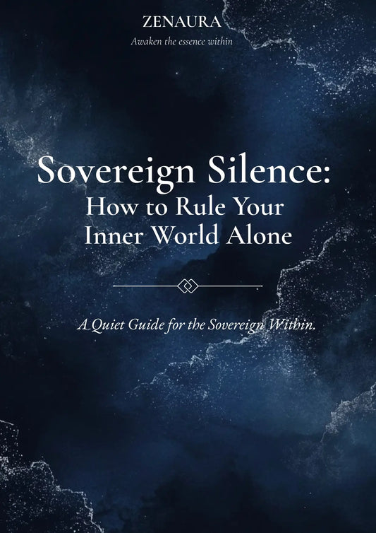Sovereign Silence – 15-Page Digital Guide for Solitude & Inner Mastery