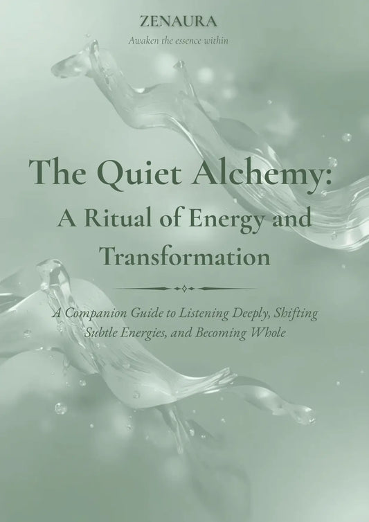 The Quiet Alchemy – 13-Page Digital Guide for Energy Healing & Transformation
