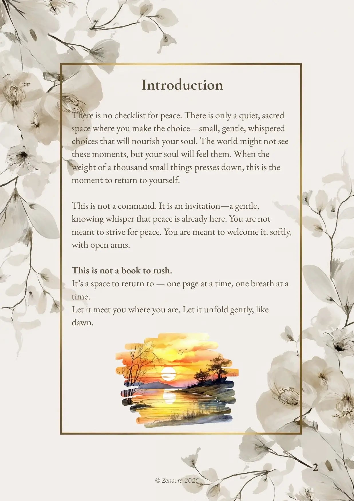The Quiet Art of Inviting Peace – 21-Page Guide for Calm & Presence